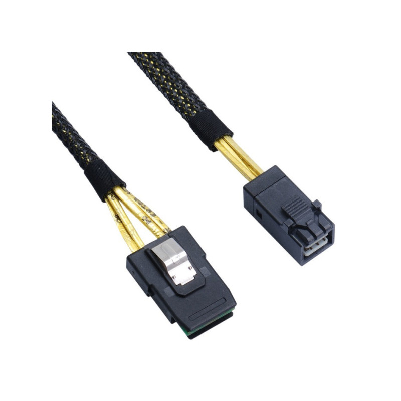 0.3M Black CAT6A SFTP Cable LSZH ( Component Test )
