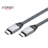 2M 3.5MM Plug to 2 X RCA Plug Cable