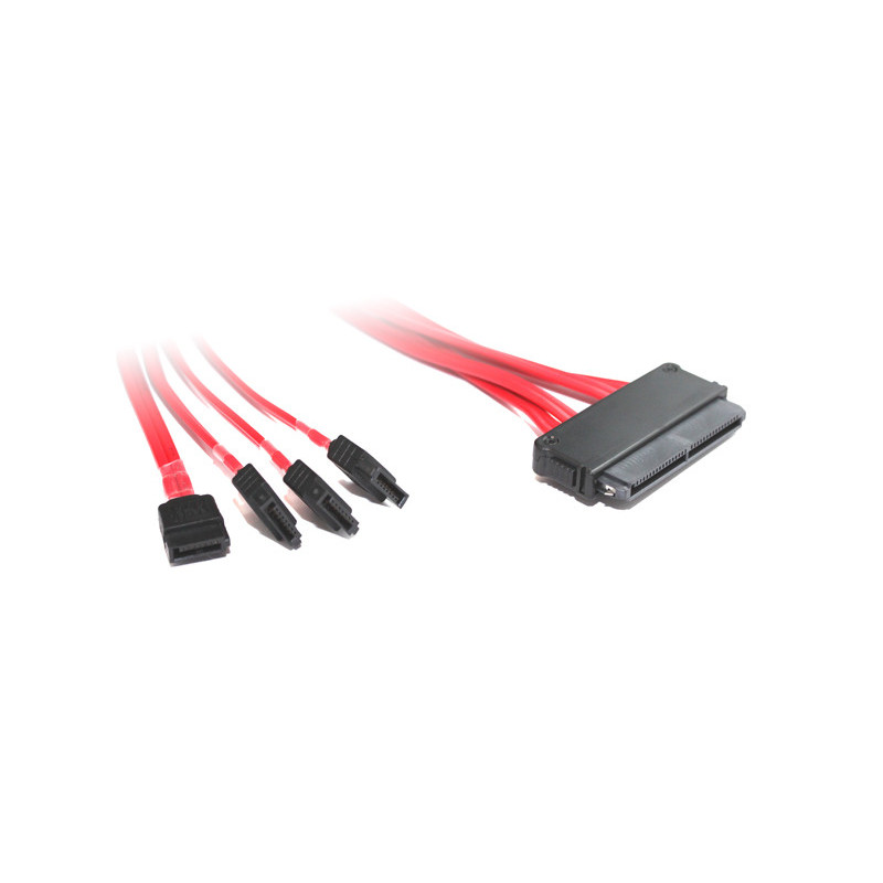 30CM 3.5MM 4 Pole TRRS to Earphone & Microphone Cable