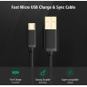 2M USB 2.0 AM to Right Angle Micro BM Cable