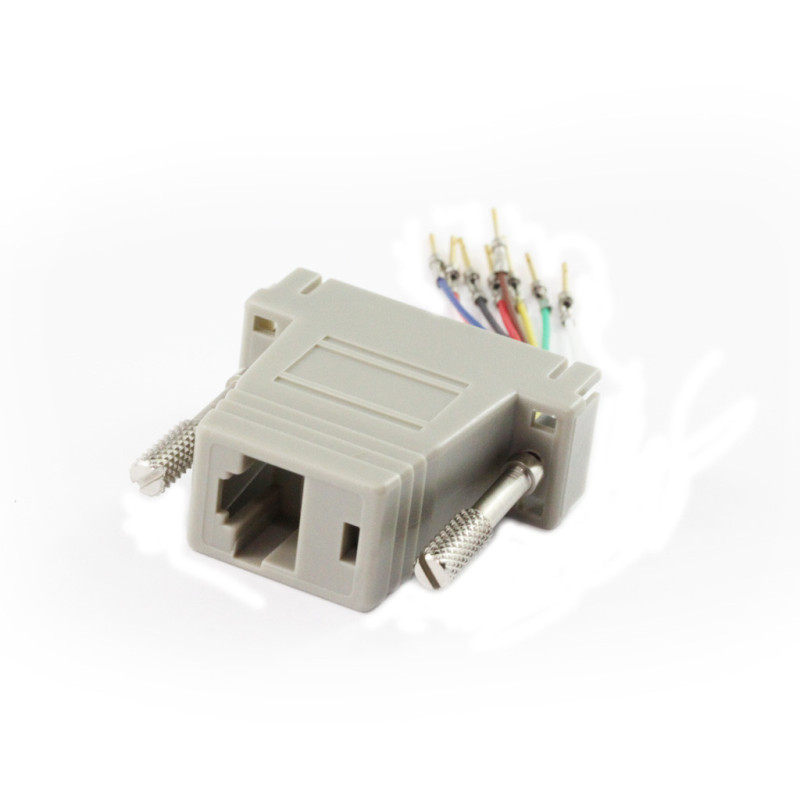 2M DB9 F/F Null Modem Cable with Partial Handshaking