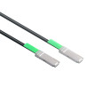 1M IEC C14 to C15 High Temperature Power Cable White