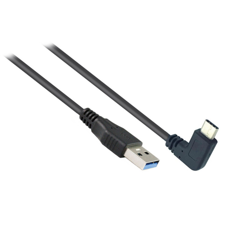 2M Right Angle C13 to C14 Power Cable