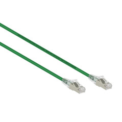 0.25M Slim CAT6 UTP Patch Cable LSZH in Brown