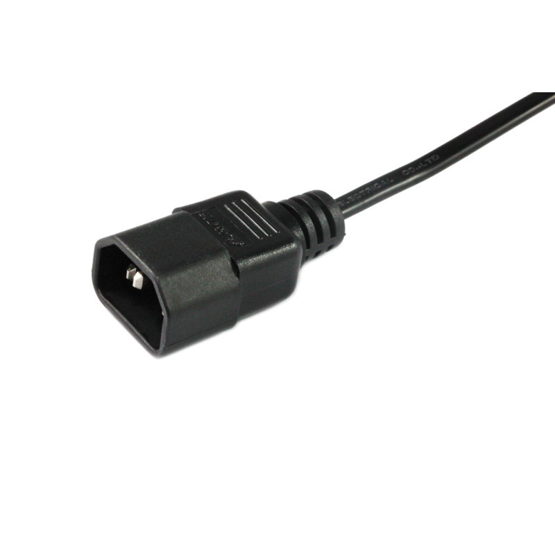 5M USB 2.0 AM/AM 28+24AWG Cable in Black