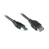 1M LC-LC OM1 62.5/125 Multimode Duplex Fibre Patch Cable