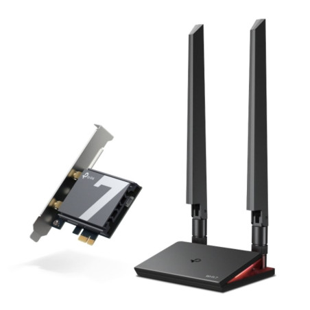 TP-LINK ARCHER BE9300 BLUETOOTH 5.4 PCIE WI-FI ADAPTER, 3YR