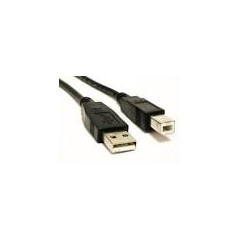 Astrotek USB 2.0 Printer Cable 5m - Type A Male to Type B Male Transparent Colour ~CBUSBAB5M