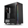 Thermaltake H200 RGB Tempered Glass Mid Tower Chassis Black