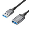 USB 3.0 Extension Cable USB-A Male to USB-A Female Nylon Braided 2.0M