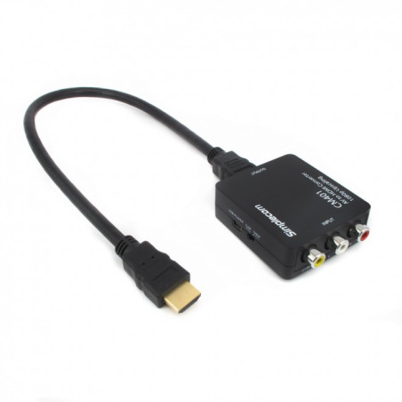 Simplecom CM401 Composite AV CVBS 3RCA to HDMI Video Converter 1080p