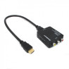 Simplecom CM401 Composite AV CVBS 3RCA to HDMI Video Converter 1080p