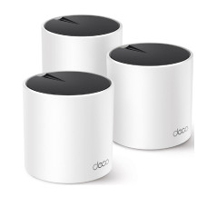 TP-LINK DECO X55 MESH WI-FI SYSTEM, AX3000, GbE(3), 3-PACK, 3YR