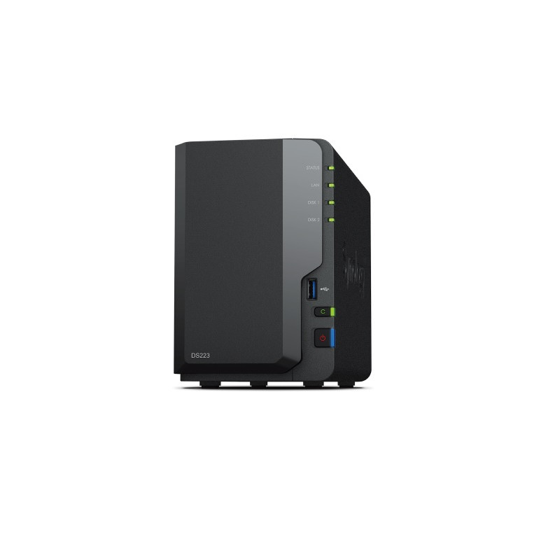 Synology DiskStation DS223 2-Bay Diskless NAS Realtek Quad-Core 2GB
