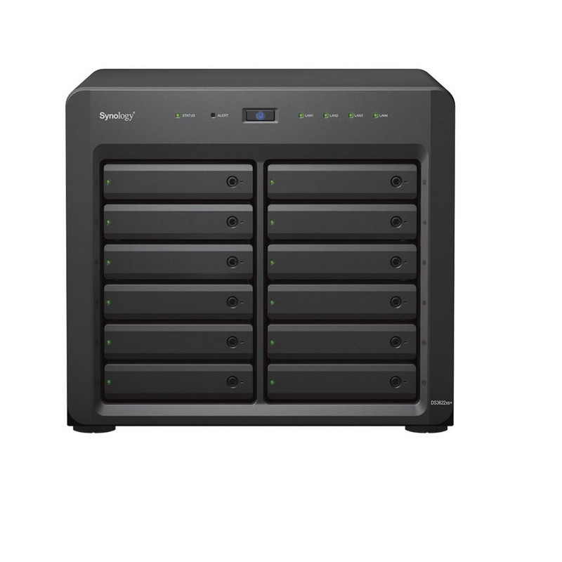 Synology DS3622xs+ DiskStation 12-Bay NAS. PLS CHECK HDD COMPATIBILITY.