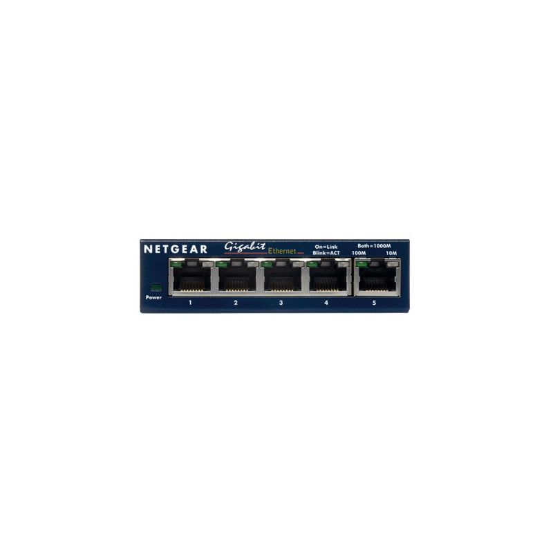 Netgear GS105 Prosafe 5 Port 10/100/1000 Gigabit Switch