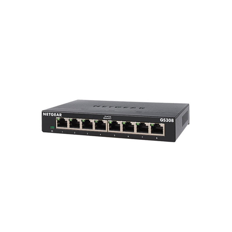 Netgear GS308v3 SOHO 8-Port Gigabit Unmanaged Switch