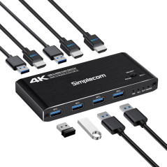 SMP KVM 2P-HDMI-KVM-4P-USB3-KM420