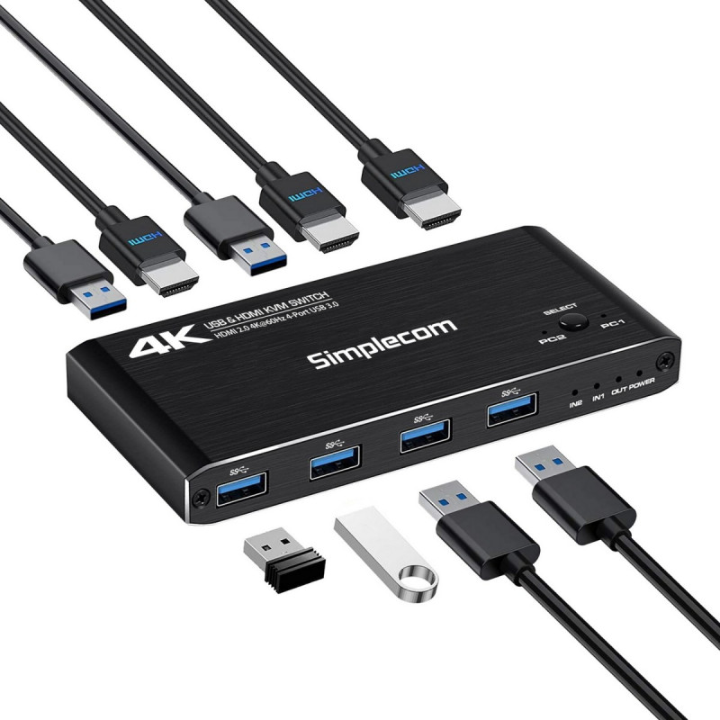 SMP KVM 2P-HDMI-KVM-4P-USB3-KM420