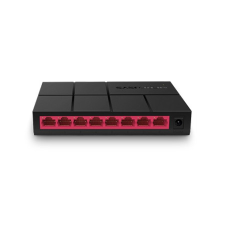 Mercusys MS108G, 8 Port Gigabit Switch, 5 yrs. limited warranty