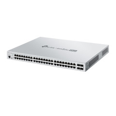 TP-LINK OMADA PRO 48-PORT MANAGED 10G L2+ SWITCH, POE+(48), SFP(4), 1U, 5YR