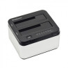 Simplecom SD322 Dual Bay USB 3.0 Aluminium Docking for 2.5/3.5 Black