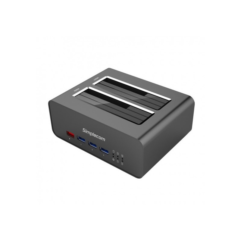 Simplecom SD352 USB 3.0 to Dual SATA HDD Aluminium Docking Station
