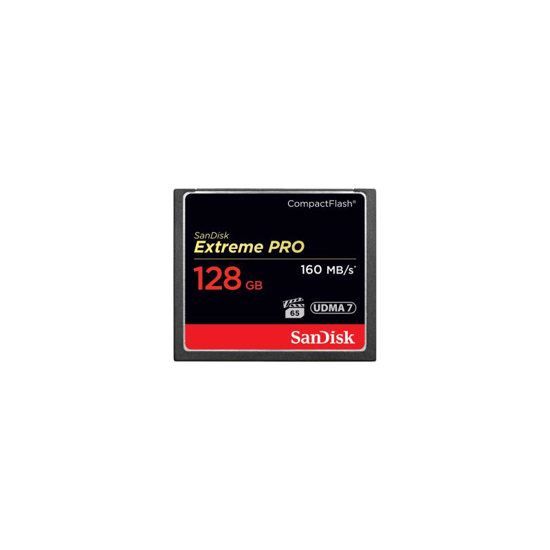 SanDisk Extreme Pro Cf - Vpg65 - Udma 7 - 160Mb/S R - 150Mb/S W - 4X6 - Lifetime Limited