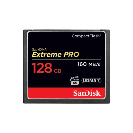 SanDisk Extreme Pro Cf - Vpg65 - Udma 7 - 160Mb/S R - 150Mb/S W - 4X6 - Lifetime Limited
