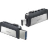 SanDisk 32GB Ultra Dual Drive Go 2-in-1 USB-C & USB-A Flash Drive Memory Stick 150MB/s USB3.1 Type-C Swivel for Android Smartpho