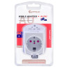 Sansai Universal Travel Adaptor 10A 240V 2400W 50Hz compatible for UK/USA/China/Japan/Italy and more other countries travel in A