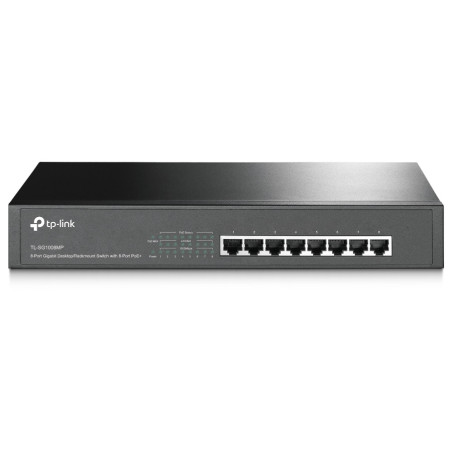 TP-Link TL-SG1008MP 8-Port Gigabit Desktop/Rackmount Switch with PoE+