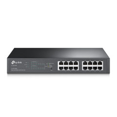 TP-Link TL-SG1016PE 16-Port Gigabit Desktop/Rackmount Switch PoE