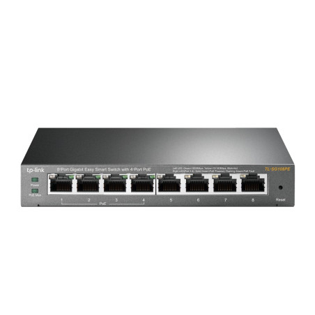 TP-Link TL-SG108PE 8-Port Gigabit Easy Smart Switch with 4-Port PoE