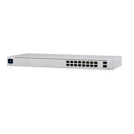 Ubiquiti UniFi Managed PoE+ 16 Port Gigabit Switch with 2 SFP Ports