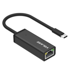 Volans VL-RJ45-C USB Type-C to RJ45 Gigabit Ethernet Adapter - Aluminium