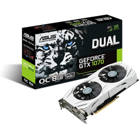 Asus GeForce GTX1070 8GB Dual OC DUAL-GTX1070-O8G