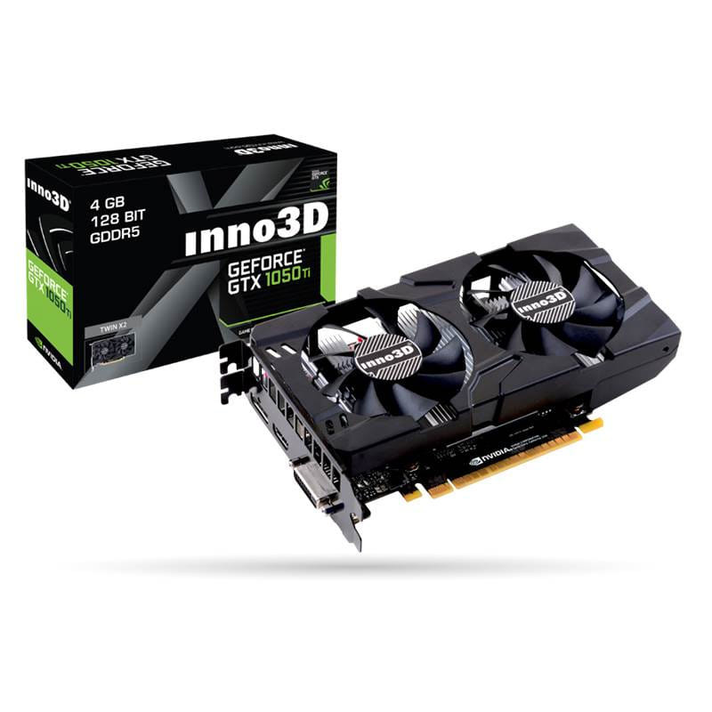 Inno3D Twin X2 GeForce GTX 1050 Ti 4GB Graphics Card