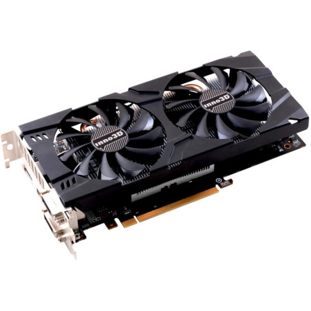 Inno3D GeForce GTX1060 Twin X2, 6GB, GDDR5, Dual DVI, DP, HDMI - N106F-5SDN-N5GS