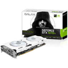GALAX GeForce GTX 1070Ti EX-SNPR White Graphics Card