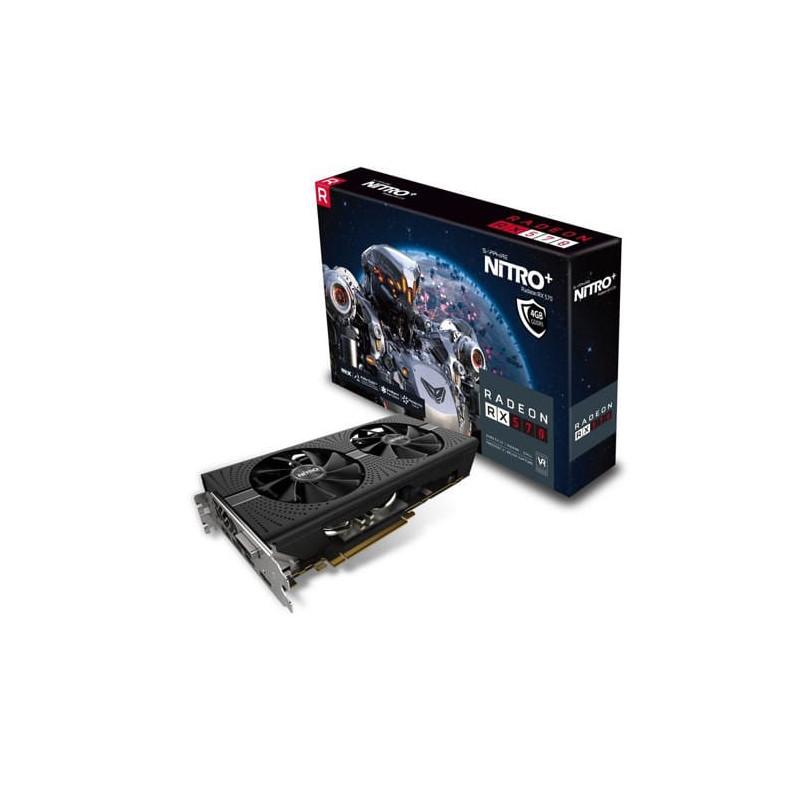 Sapphire AMD NITRO+ RX 570 4GB Extreme Gaming Graphics Card - GDDR5 2xDP/2xHDMI/DVI Eyefinity 1340MHz