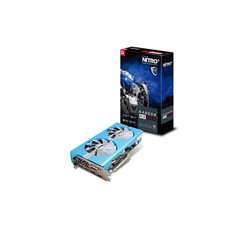 Sapphire AMD NITRO+ RX 580 8GB Super OC Extreme Gaming Graphics Card Special Edition (11265-21-20G)
