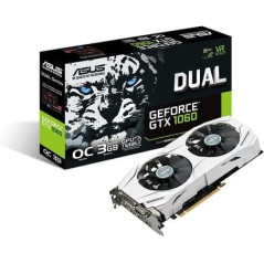 Manufacturer Refurbished Asus DUAL-GTX1060-O3G Graphics Card - Graphics Card Only