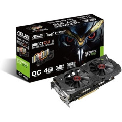 Manufacturer Refurbished Asus GTX 970 4GB DC2OC Graphics Card - Graphics Card Only