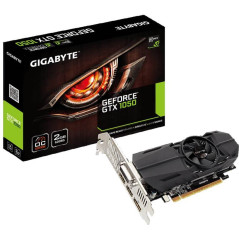 Manufacturer Refurbished Gigabyte GeForce GTX 1050 OC Low Profile 2G Graphics Card Only
