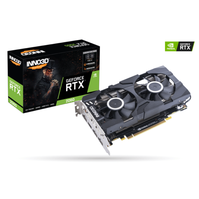 Inno3D GeForce RTX 2060 Twin X2 6GB Graphics Card