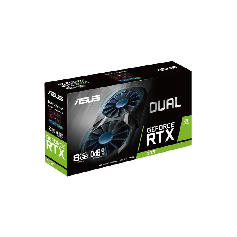 Asus Dual GeForce RTX 2070 8GB GDDR6 Graphics Card