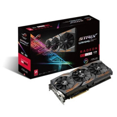Manufacturer Refurbished ASUS ROG Strix RX 480 O8G Gaming Graphics Card - Graphics Card Only