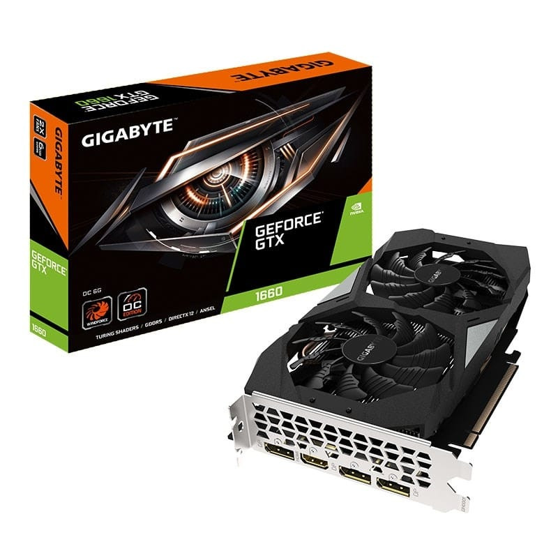 Gigabyte GeForce GTX 1660 OC 6G Graphics Card