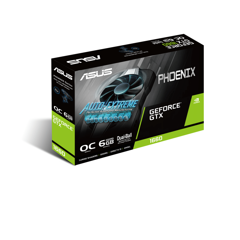 ASUS Phoenix GeForce GTX 1660 6GB Graphics Card